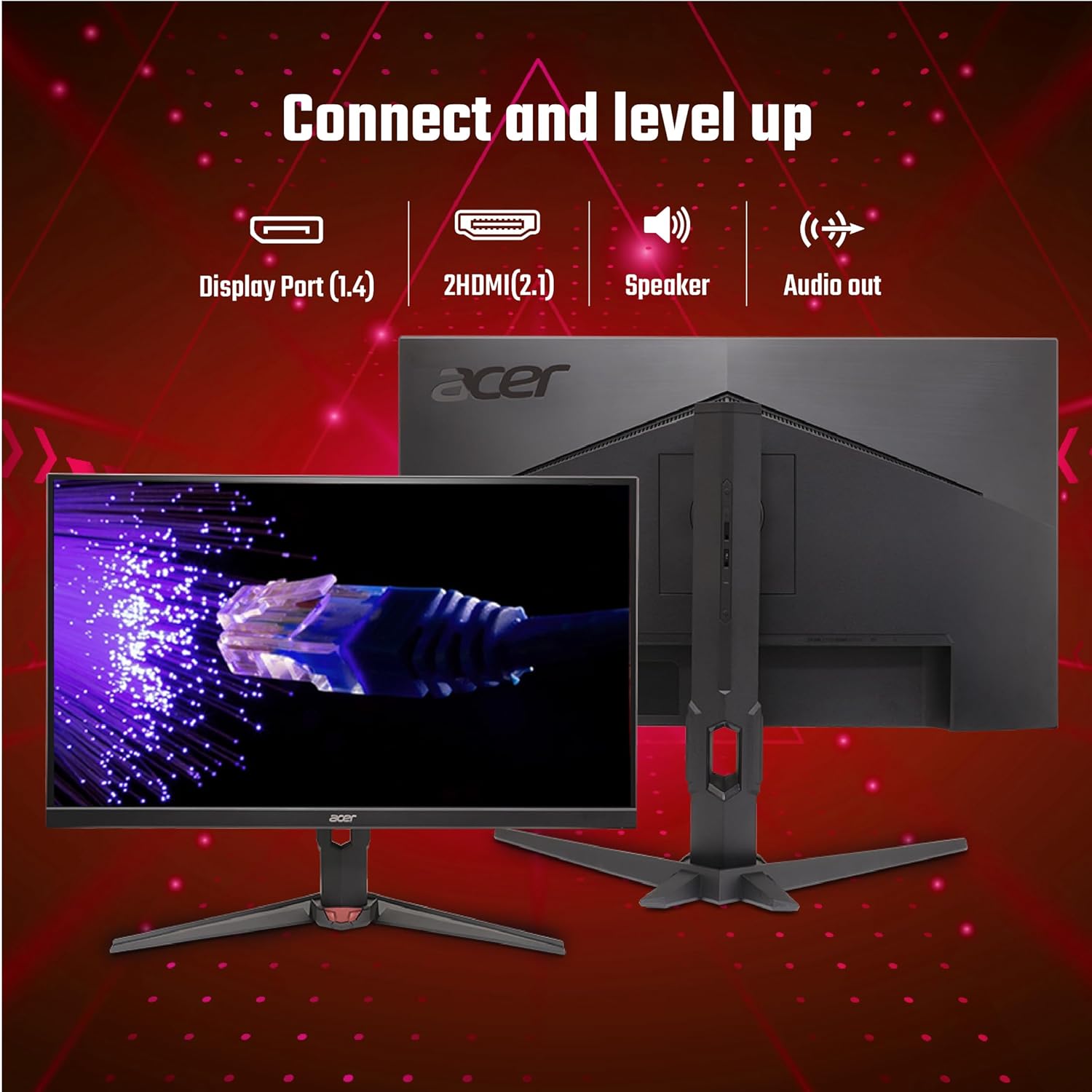 Acer Nitro XV272U F3 27 inch IPS WQHD 2560x1440 Gaming Backlight LED LCD Monitor