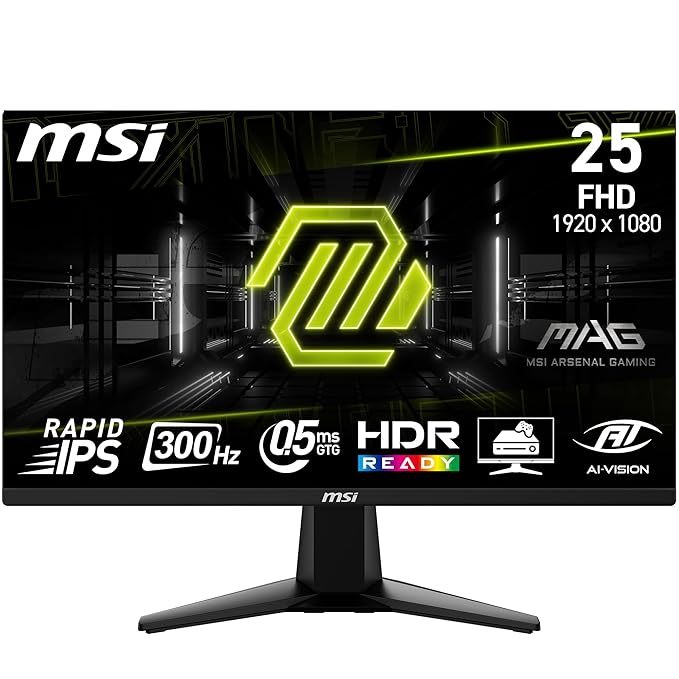 MSI MAG 255XF 24.5 Inch FHD Gaming Monitor