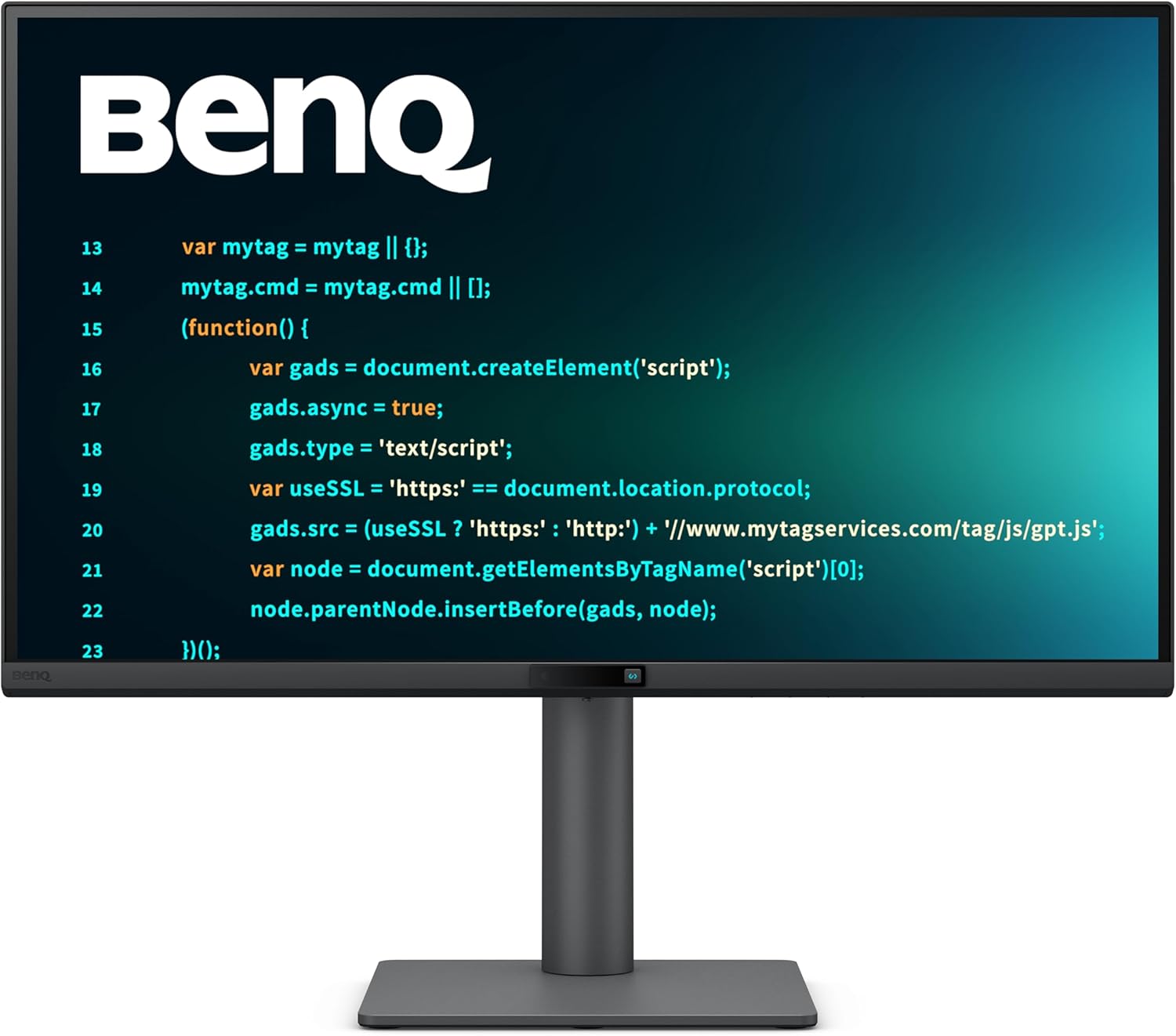 BenQ RD270Q 27 Inch 2K 144hz Programming Monitor, Matte Nano Panel, Coding Mode, 65W USB-C Night Protection, Ergonomic Design and Eye Care Solution