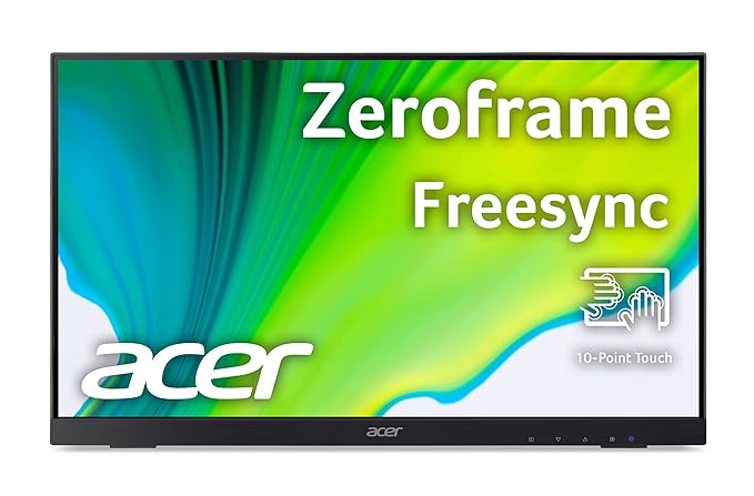 Acer UT222Q 21.5 Inch Full HD IPS (1920 x 1080) 10 Point Touch Monitor
