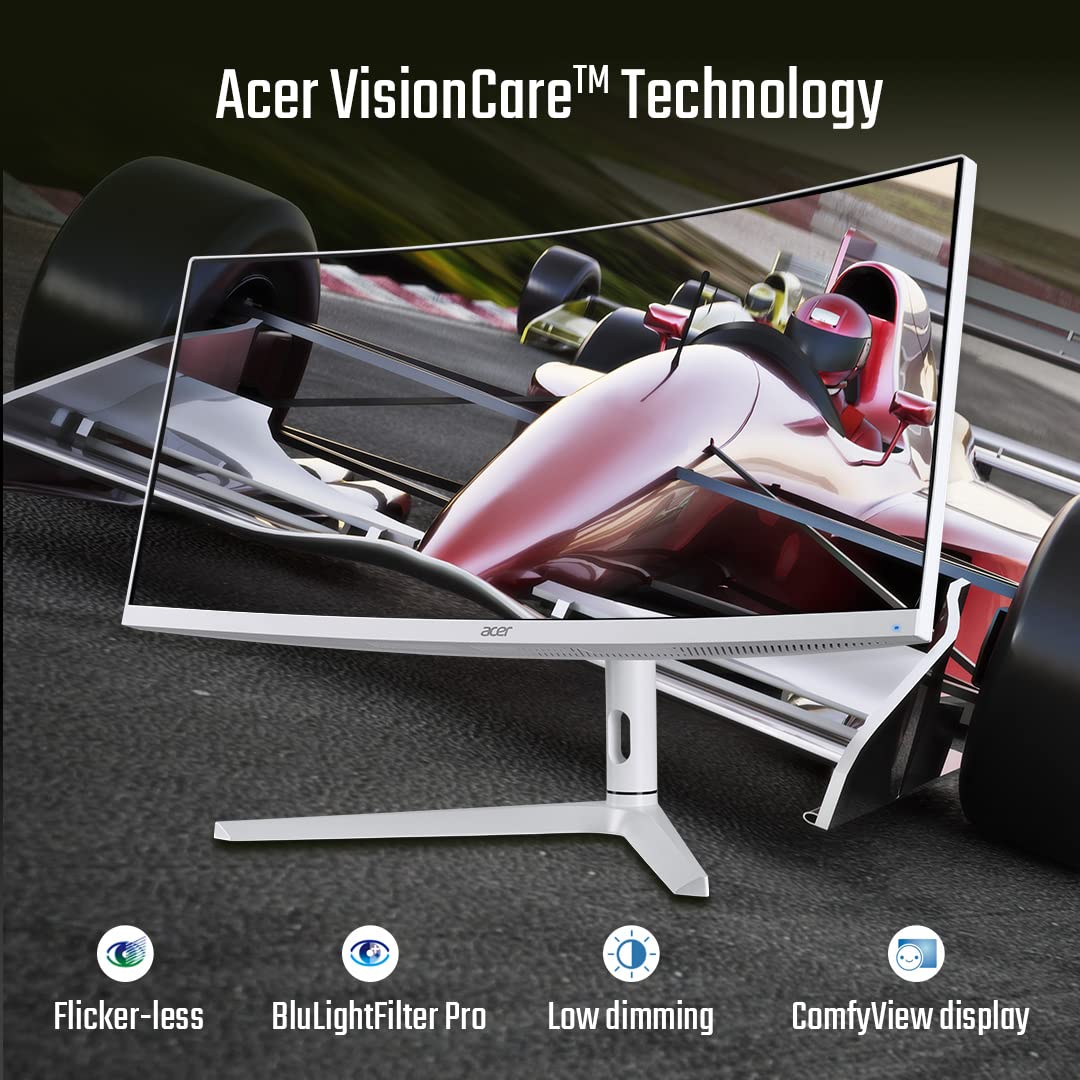 Acer XZ306CX 29.5 Inch Ultrawide 21:9 1500R Curve 2560 X 1080 Backlit LED LCD Monitor