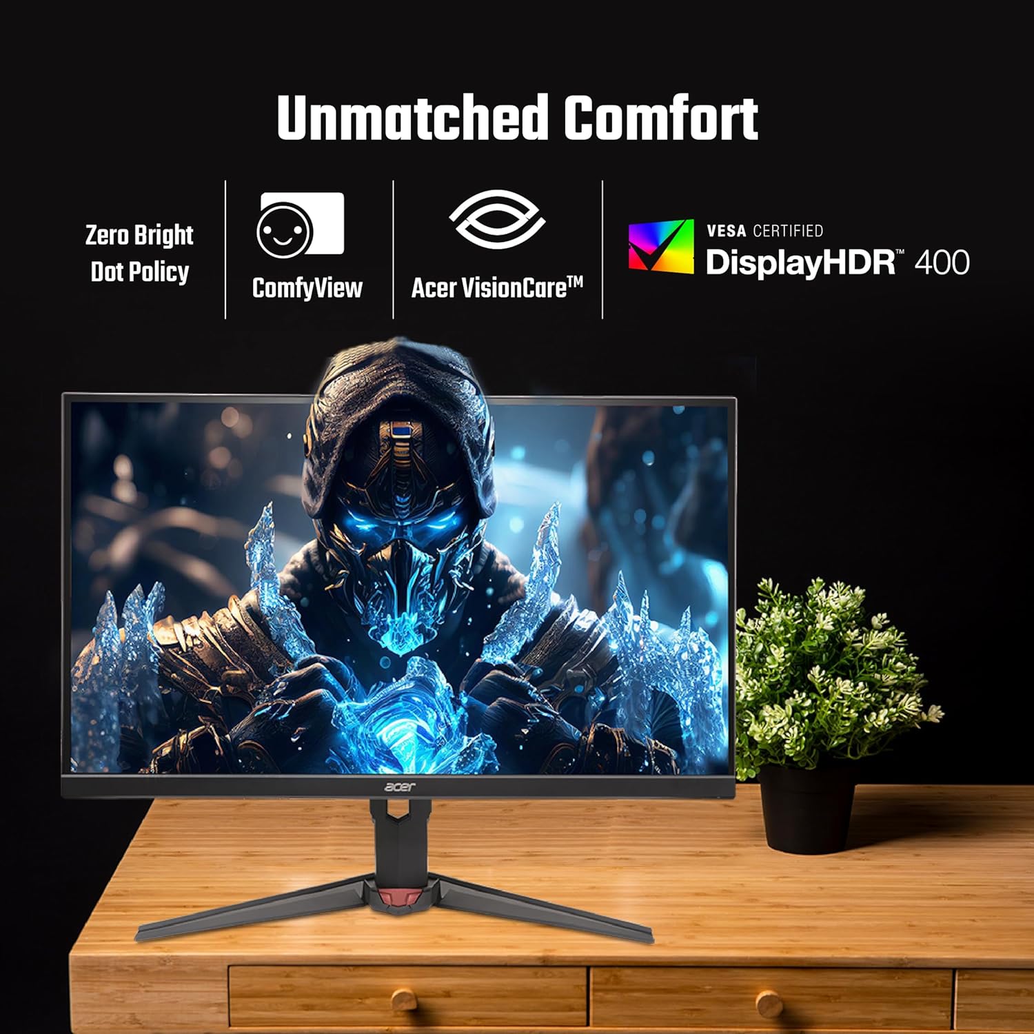 Acer Nitro XV272U F3 27 inch IPS WQHD 2560x1440 Gaming Backlight LED LCD Monitor