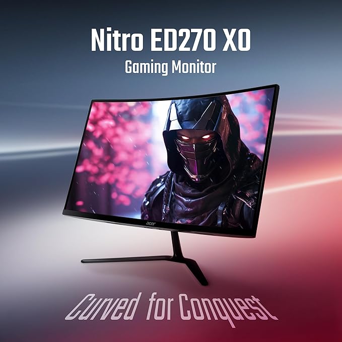 Acer Nitro ED270 X0 27 inch Full HD 1920×1080 VA Curved Gaming Monitor