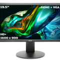 Acer K202Q 19.5 Inch HD+ 1600 X 900 Pixels LCD Monitor