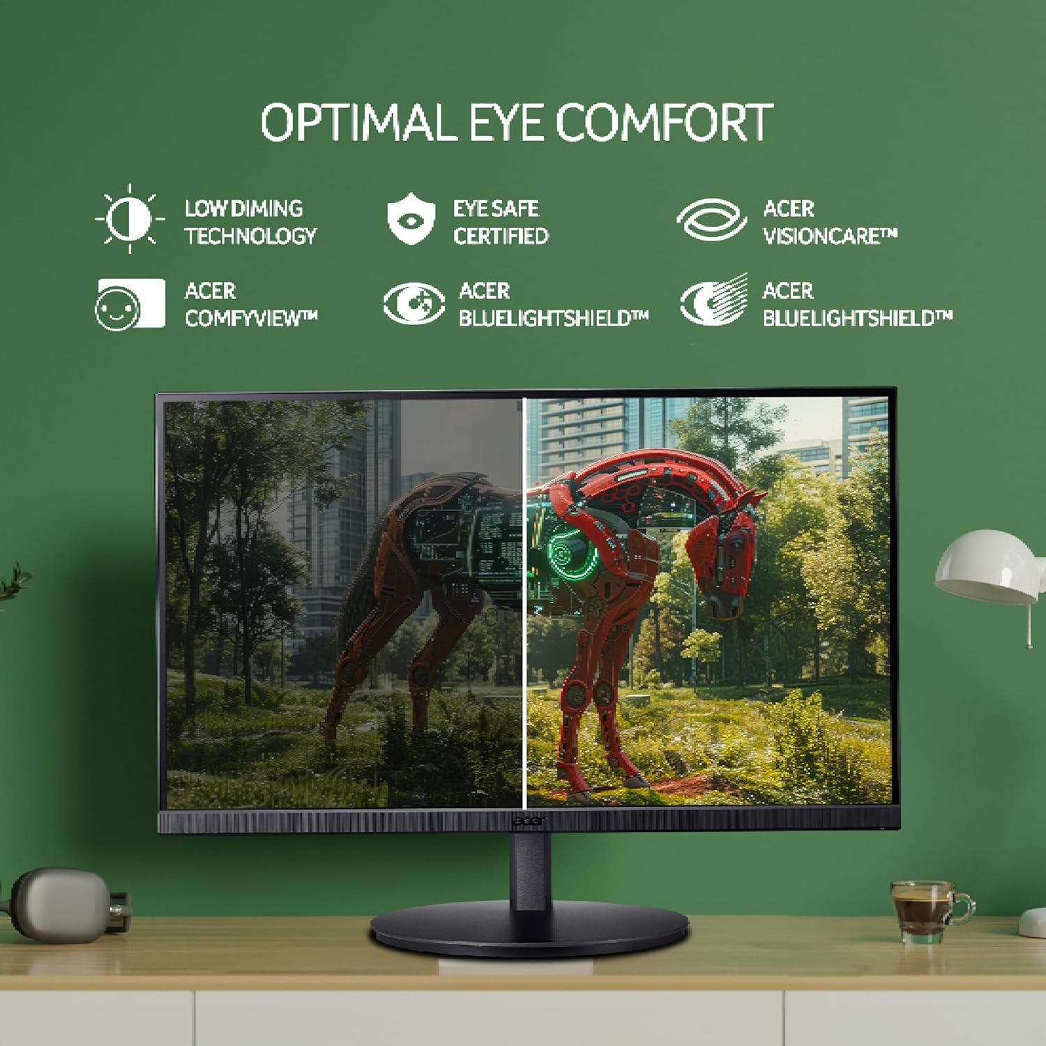 Acer CB272K 27 Inch UHD 4K 3840 X 2160 Pixels IPS Backlit LED LCD Monitor