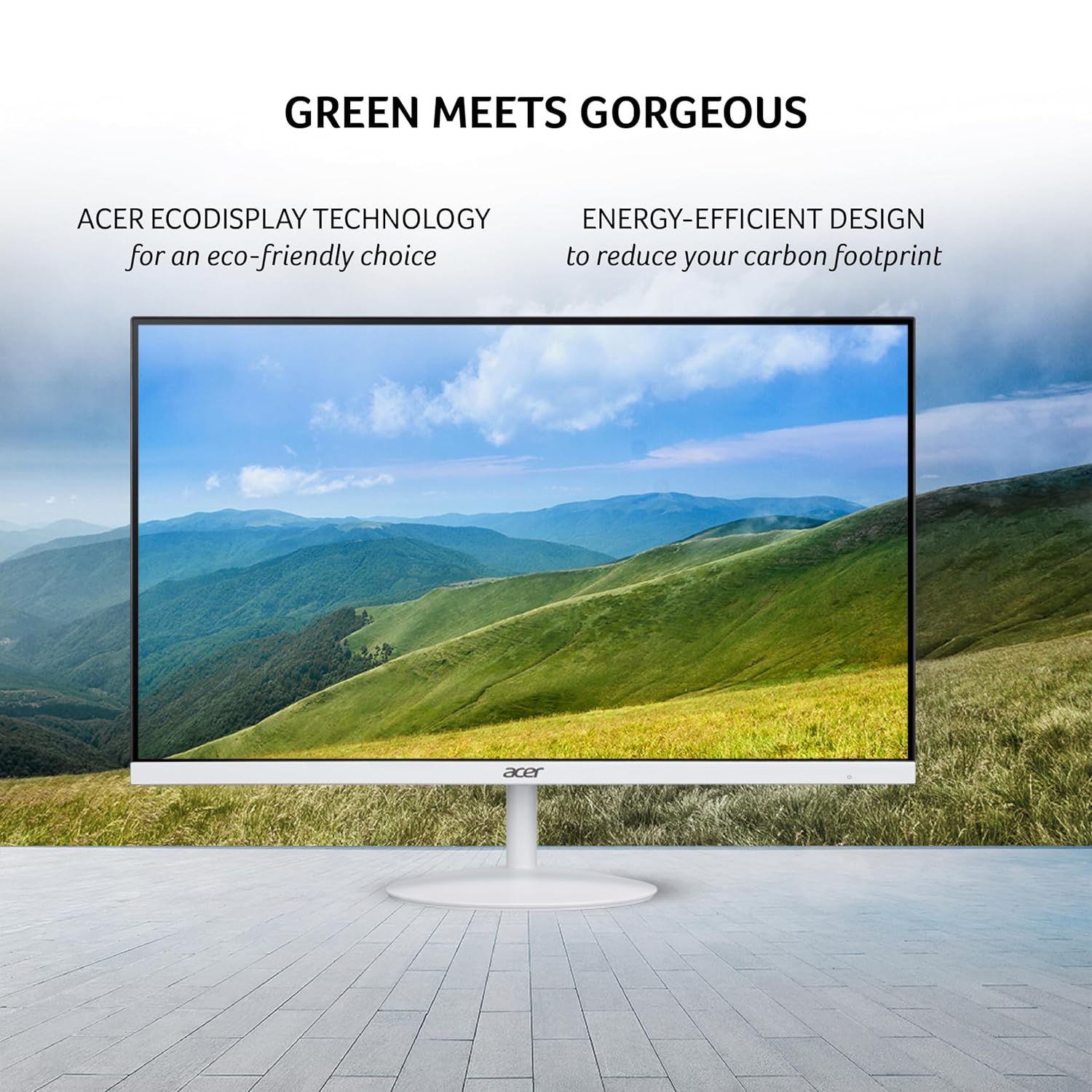 Acer SA272U G 27 Inch WQHD 2560 x 1440 IPS Backlit LED Monitor