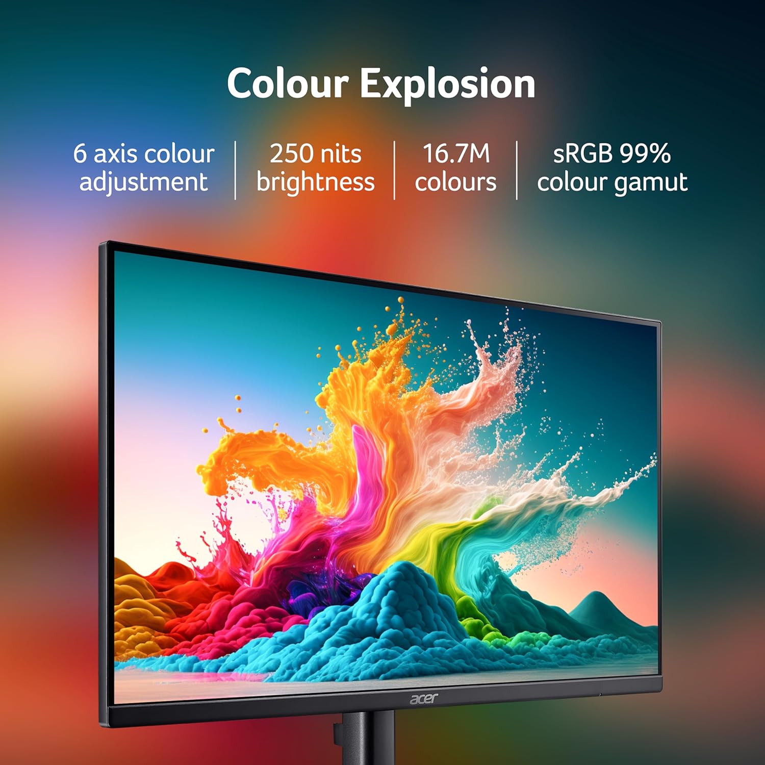 Acer KA270 P6 27 Inch IPS Full HD Backlit LED Monitor