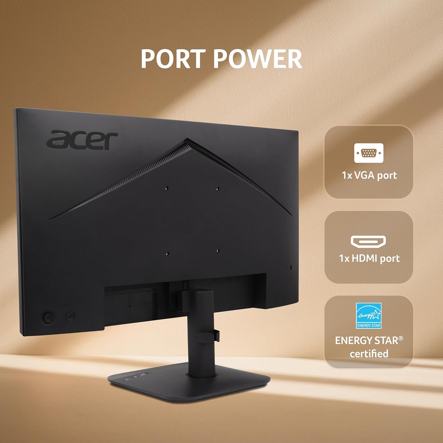 Acer KA270 P6 27 Inch IPS Full HD Backlit LED Monitor