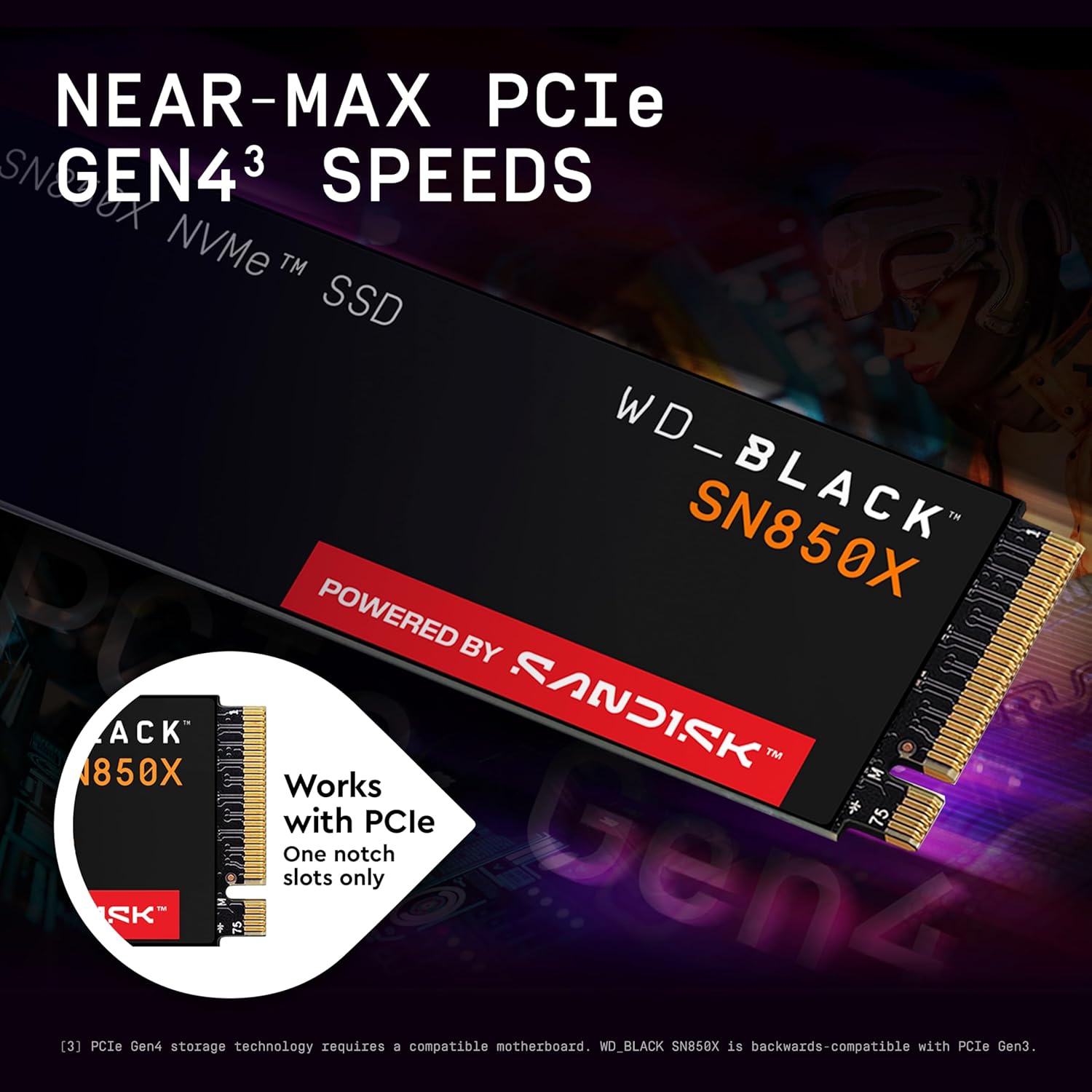 WD Black SN850X 8TB NVMe SSD (WDS800T2X0E)