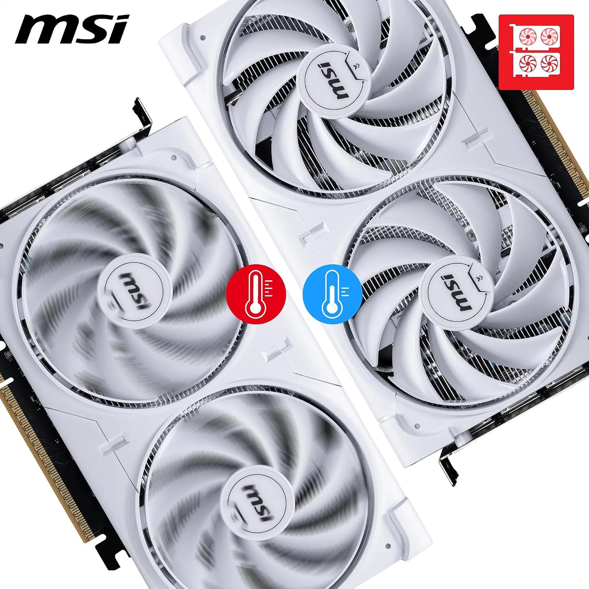 MSI GeForce RTX 5060 8G VENTUS 2X OC WHITE