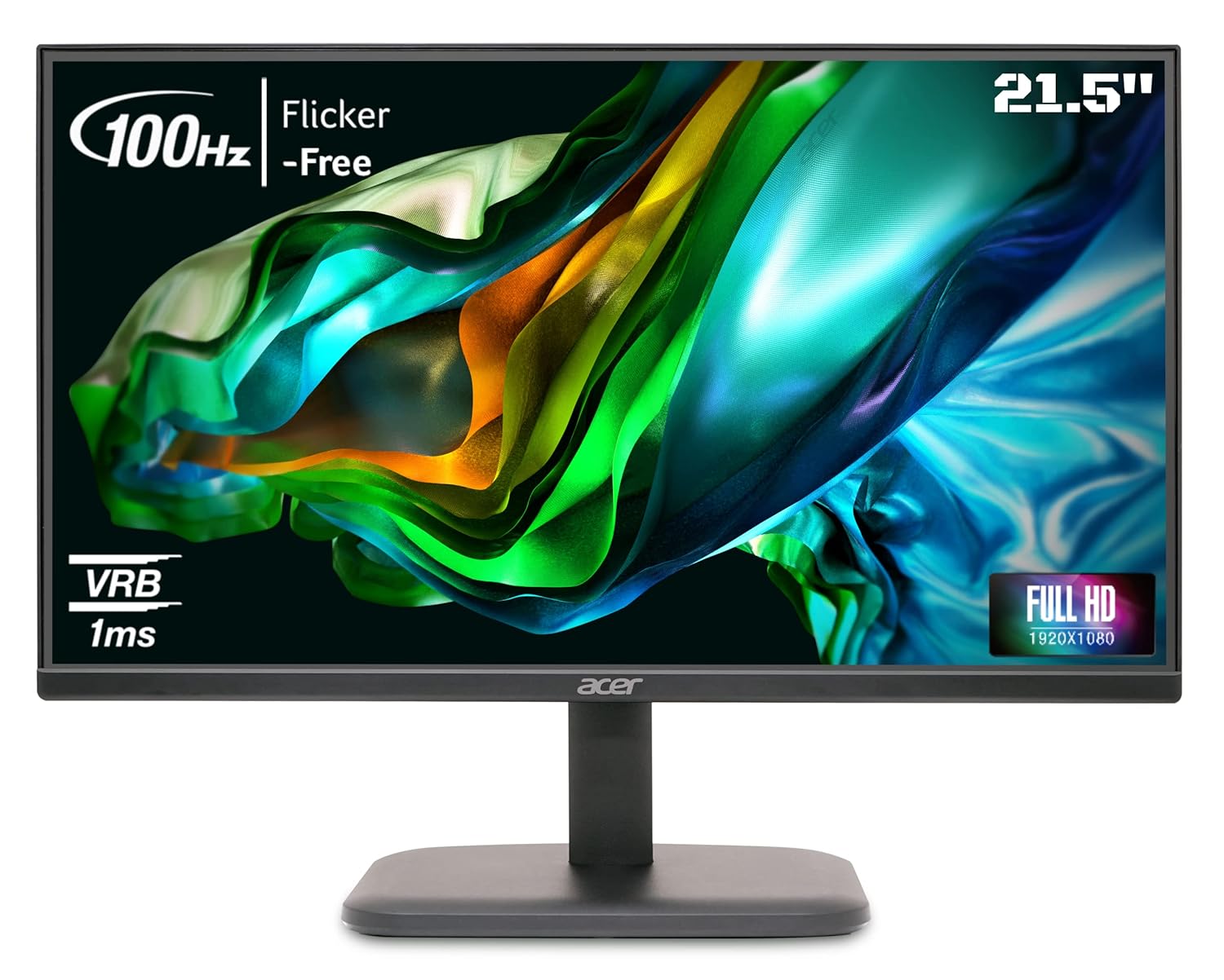 Acer EK220Q 21.5 Inch (54.61 cm) Full HD (1920x1080) Pixels VA Panel LCD Monitor