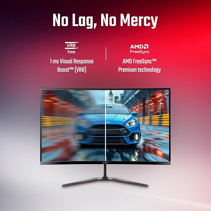 Acer Nitro ED270 X0 27 inch Full HD 1920×1080 VA Curved Gaming Monitor