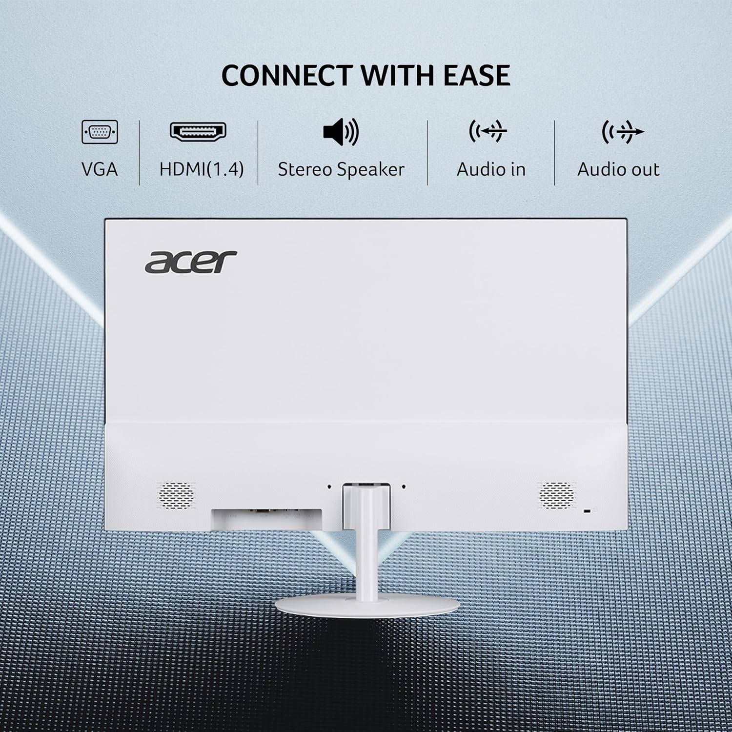 Acer SA322Q 31.5 Inch Full HD 1920x1080 IPS Ultra-Slim (7.2mm) Backlit LED Monitor