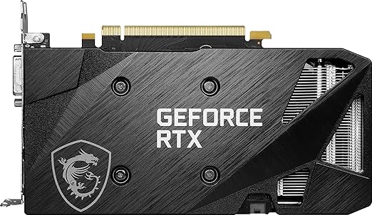 MSI Geforce pci_e RTX 3050 Ventus 2X XS 8G OC Gaming Graphics Card - 8GB GDDR6, 1807 Mhz, PCI Express Gen 4 X 8, 128-Bit, 1X DP V 1.4A, HDMI 2.1 (Supports 4K)