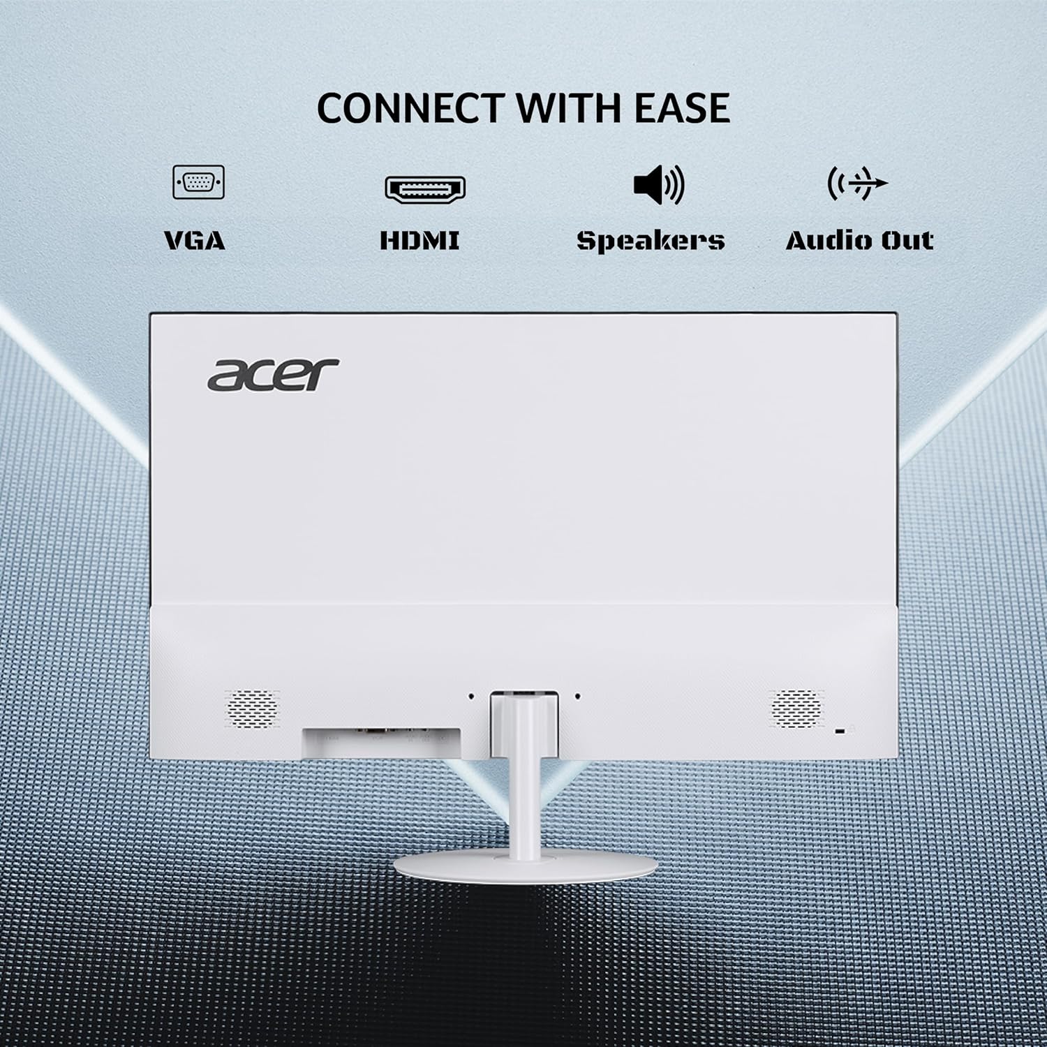 Acer SA272 P1 27 Inch Full HD IPS Ultra Slim (7.2mm Thick) Backlit LED Monitor