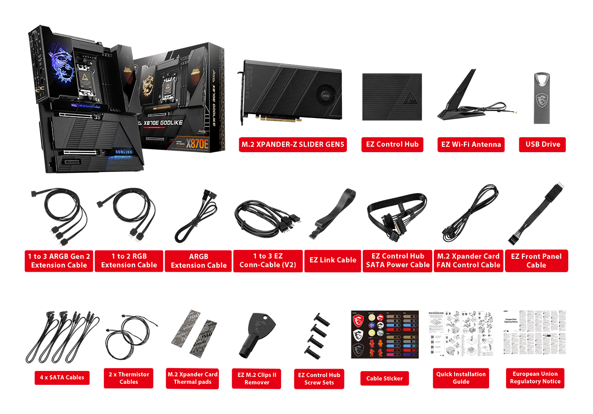 MSI MEG X870E GODLIKE