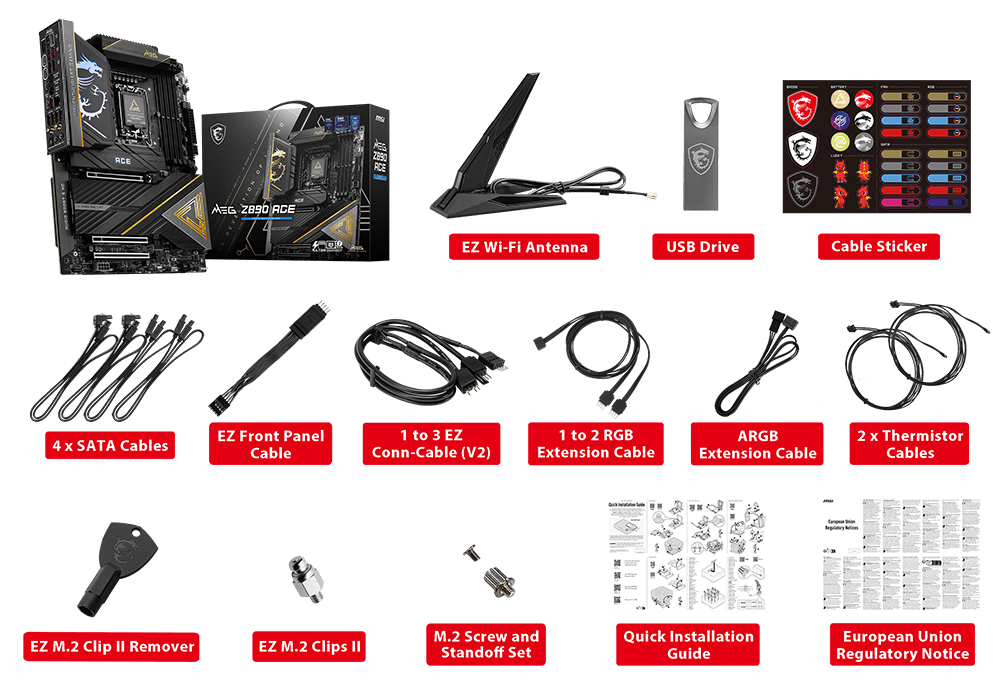 MSI MEG Z890 ACE Motherboard