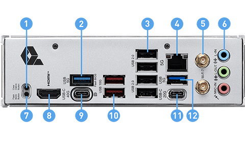 MSI PRO X870E-P WiFi Motherboard