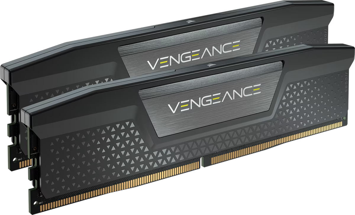 CORSAIR Vengeance DDR5 RAM 128GB (2x64GB) 6400MHz CL42 Black (CMK128GX5M2B6400C42)