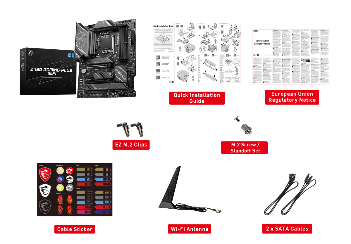 MSI Z790 Gaming Plus WiFi Motherboard