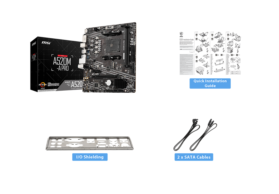 MSI A520M-A PRO Gaming