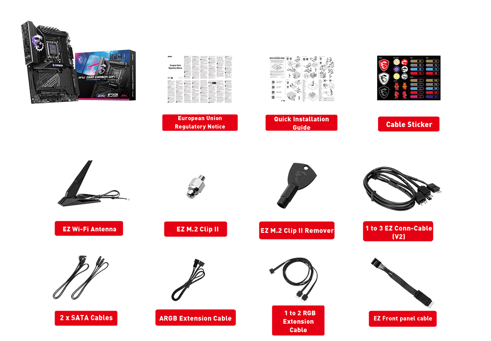 MSI MPG Z890 Carbon WiFi Motherboard