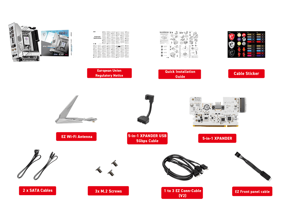 MSI MPG Z890I Edge TI WiFi Motherboard