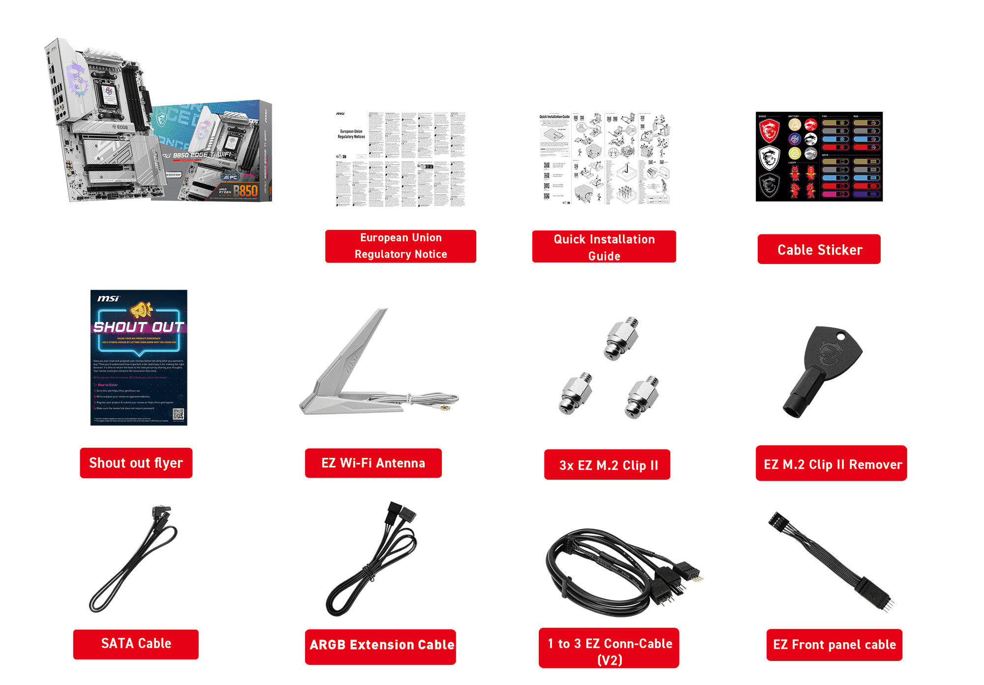 MSI MPG B850I Edge TI WiFi Motherboard