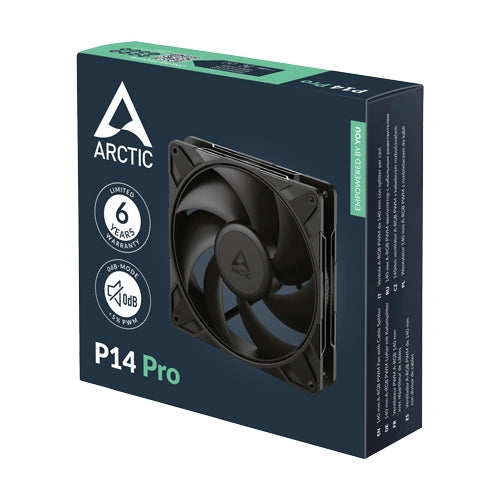 Arctic P14 Pro 140mm Single Pack Cabinet Fan