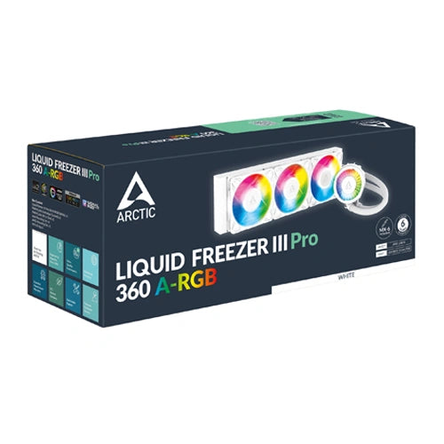 Arctic Liquid Freezer III Pro 360 ARGB White CPU Liquid Cooler