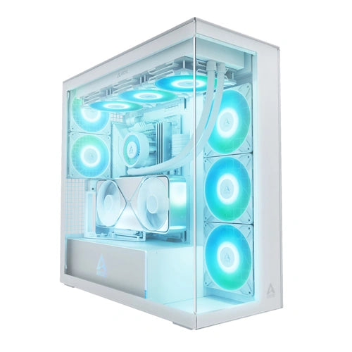 Arctic Xtender VG ARGB White E-ATX Mid Tower CaseArctic Xtender VG ARGB White E-ATX Mid Tower Case