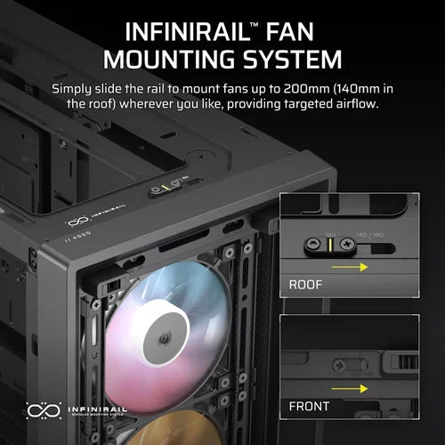 ORSAIR Frame 4000D RS ARGB E-ATX Mid Tower Case