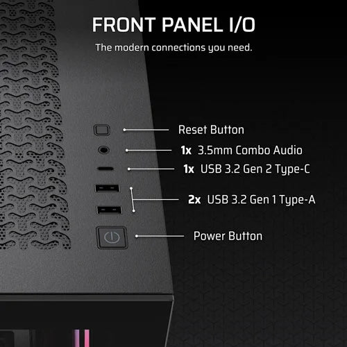Corsair 3500X RS-R ARGB E-ATX Mid Tower Case