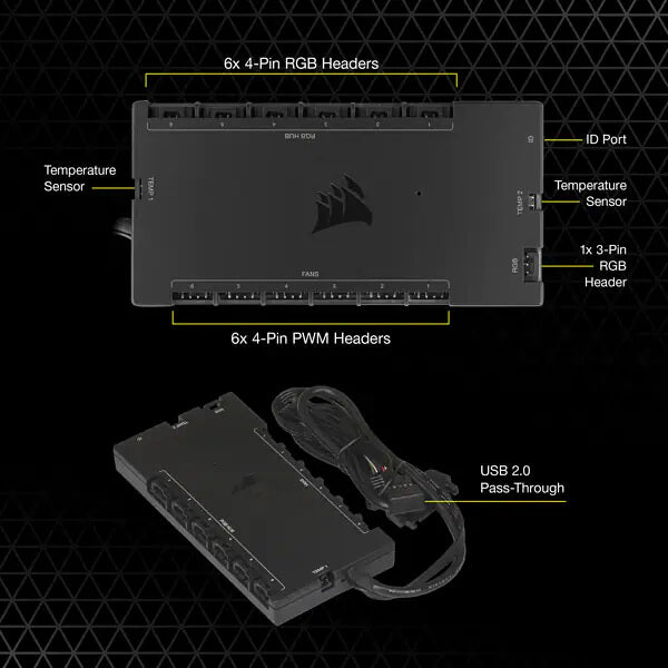 Corsair iCUE Commander Core XT RGB Lighting and Fan Controller