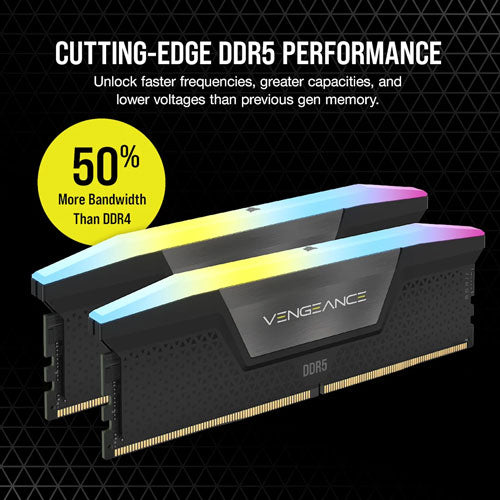 Corsair Vengeance RGB 16GB 5600MHz CL40 DDR5 Ram