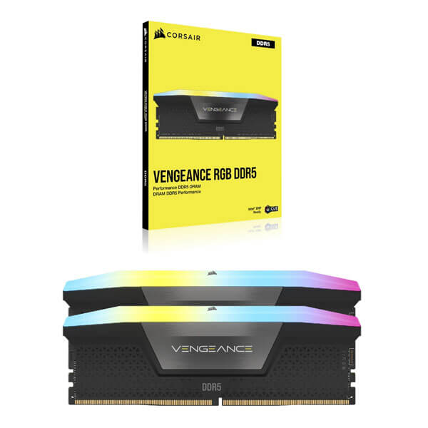 CORSAIR 64GB RAM 6400MHZ 2*32GB DDR5 BLACK C32