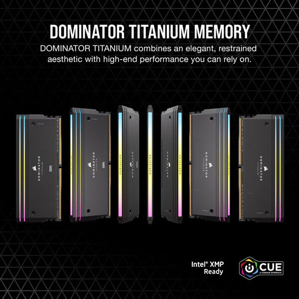 Corsair Dominator Titanium RGB 32GB (16GBx2) 6000MHz CL30 DDR5 RAM