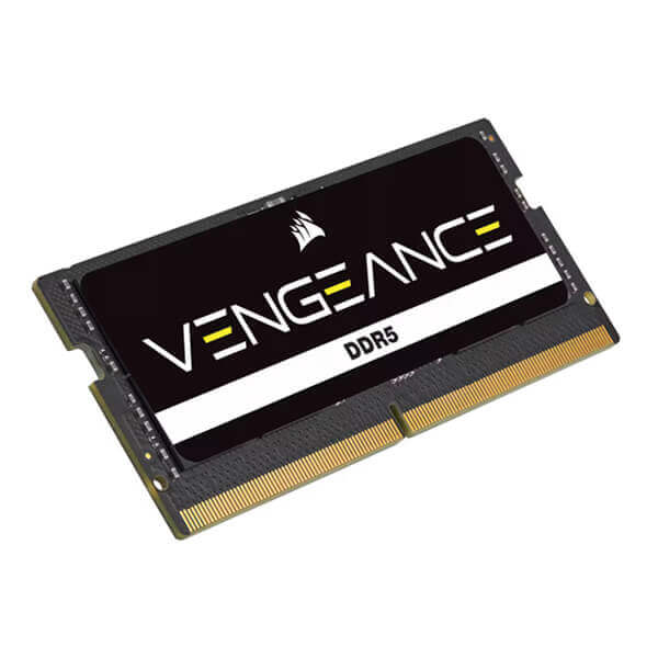 Corsair Vengeance DDR5 SODIMM 8GB (1x8GB) DDR5 4800MHz C40  Black