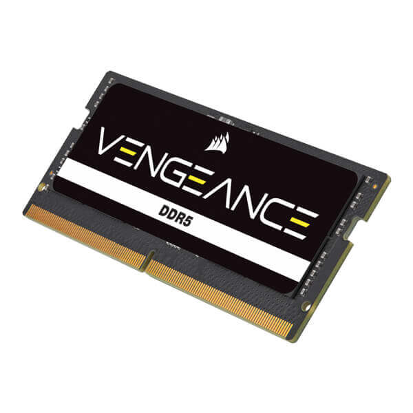 Corsair Vengeance DDR5 SODIMM 8GB (1x8GB) DDR5 4800MHz C40  Black