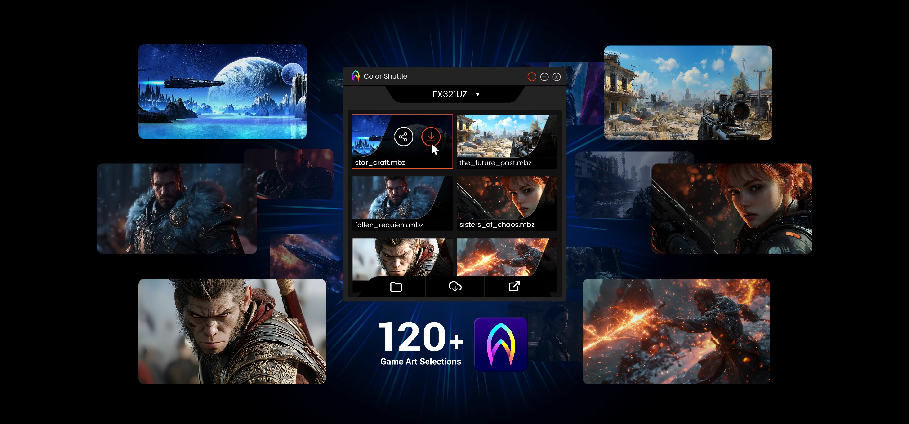 BENQ EX321UZ｜31.5” 4K 240Hz BenQ MOBIUZ OLED Gaming Monitor