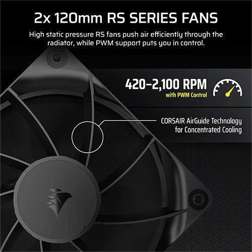 Corsair Nautilus 240 RS LCD CPU Liquid Cooler