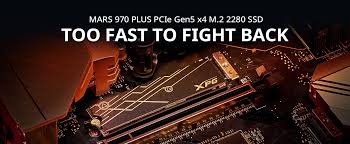 XPG MARS 970 PLUS PCIe Gen5 x4 M.2 2280 Solid State Drive