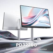 BenQ PD3226G 32” 4K UHD (3840x2160) 144Hz Monitor for Designers