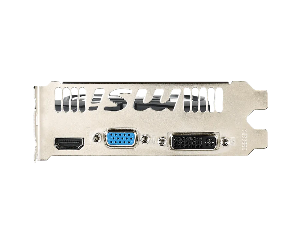 MSI N730-4GD3V2 Graphics Card - 4GB DDR3, PCI Express Gen 2, 128-bit, DVI, D-Sub, HDMI 1.4a