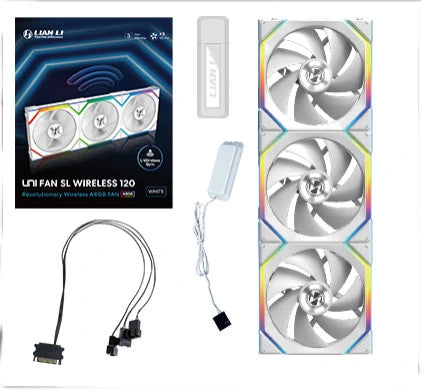 LIAN LI UNI FAN SL WIRELESS 120-3 WHITE