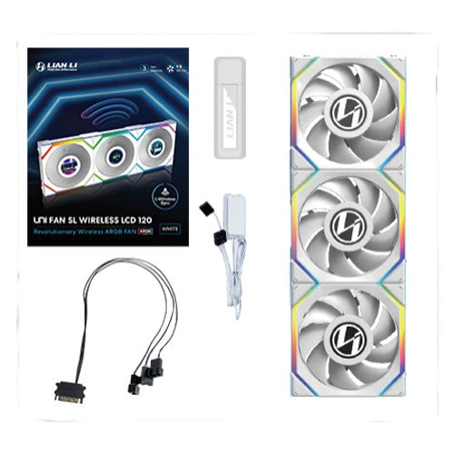 LIAN LI UNI FAN SL WIRELESS 120-1 WHITE