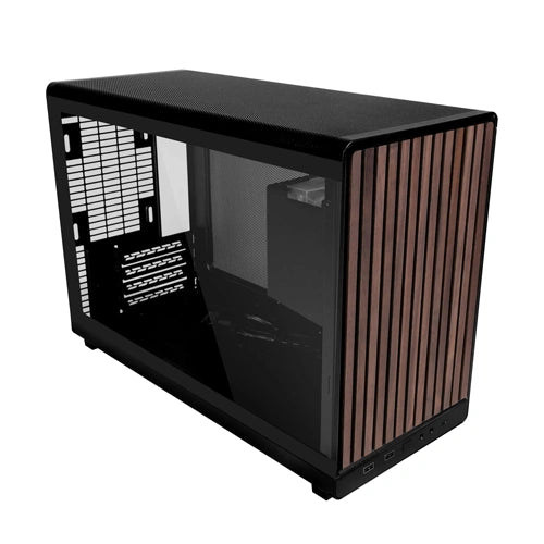LIAN LI CABINET A3-MATX BLACK WOODEN