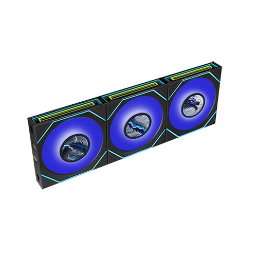 LIAN LI UNI FAN SL INF LCD FLEX - REVERSE BLACK