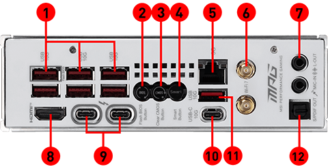 MSI MPG Z890I Edge TI WiFi Motherboard