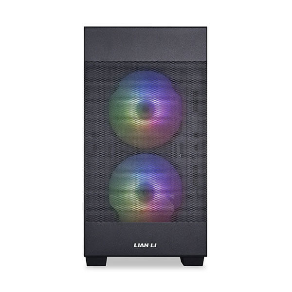 LIAN LI CABINET 205 MESH - BLACK